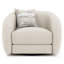 Swivel Barrel Chair
