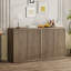 Buffet de rangement Ato 31 '' avec portes et tablettes-1088436472