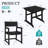5-Piece HDPE Outdoor Patio Dining Set-524452714