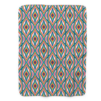 Bold Vintage - couverture en sherpa de qualité supérieure 1 pièce