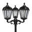 Lampadaire à trois têtes Royal