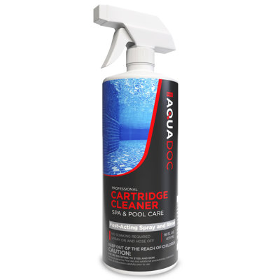 Vaporisateur de filtre pour cartouche de piscine - Nettoyant efficace pour spa et piscine - AquaDoc - 16 oz