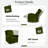 Swivel Recliner Manual Rocking Recliner-1481642594