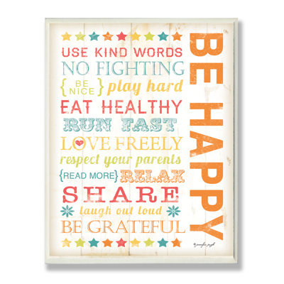 Elitia «Be Happy Typographie», art