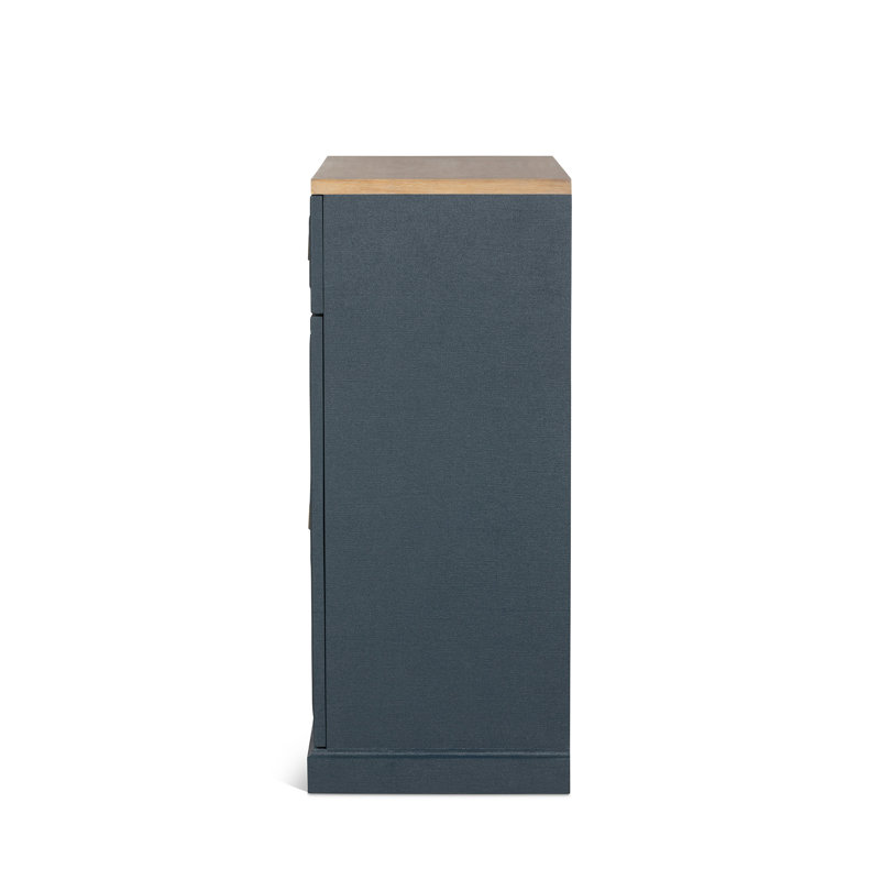 Hibiscus Hall Chest, Indigo, Indigo