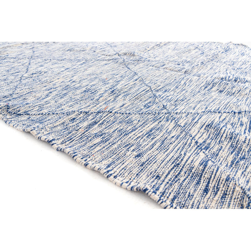 Tapis bleu Odea