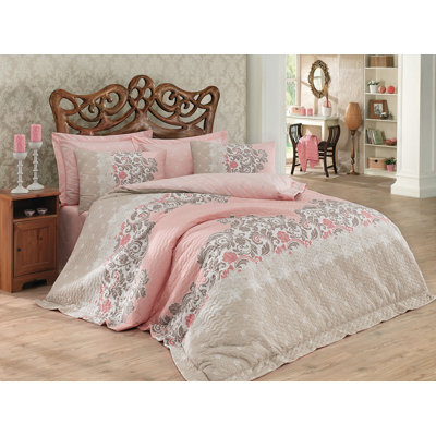 Cotton Floral Duvet Cover