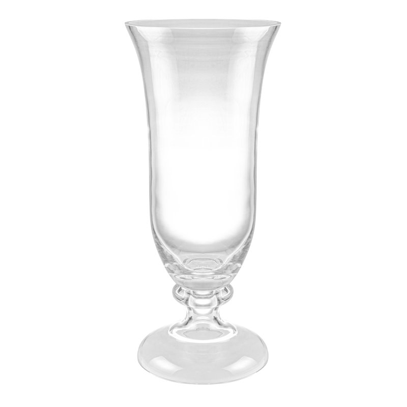 Luminous Glass Table Vase, 22" H x 8.5" W x 8.5" D