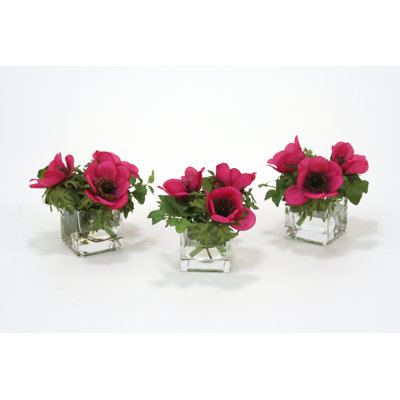 Polysilk Arrangement in Vase