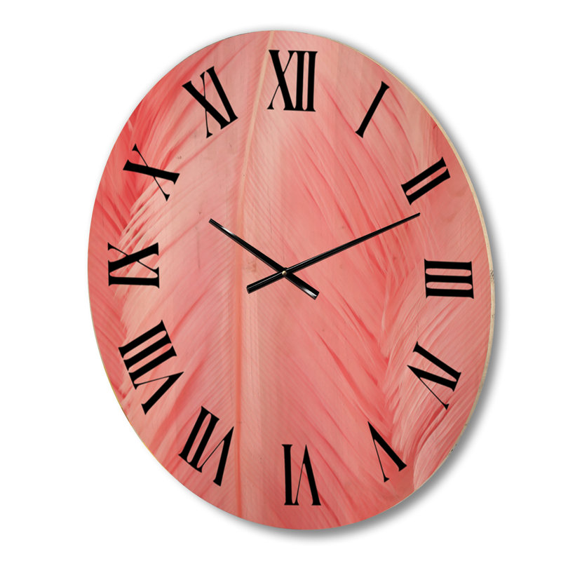 Mehrunisha Solid Wood Wall Clock, Large