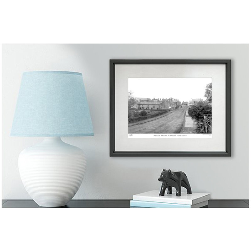 Mellor Brook, Whalley Road C1953 - Single Picture Frame Print, 28cm H x 36cm W x 2.3cm D