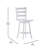 Laurel Ladderback Wooden Swivel Dining Stool With Footrest-1859748078-1859748073