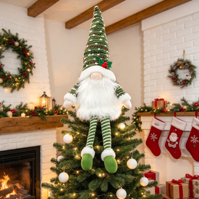 58 cm Fabric Shatterproof Tree Topper