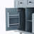 Large Kitchen Island with 2 Bar Stools, Power Outlet-126674118-122949807