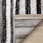 Torrica Cream Grey Black Contemporary Modern Striped Area Rug-530695800