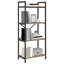 133.5 cm H x 56 cm W Steel Etagere Bookcase-1196406897