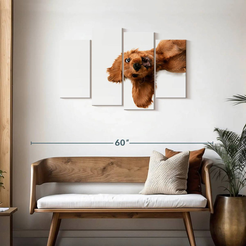 Brampt Happy Cocker Spaniel Puppy, 27" H x 43" W