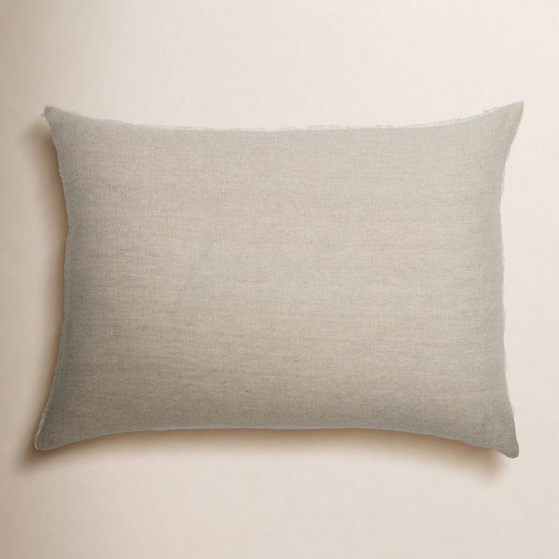 Hunter 100% Linen Sham Set, Flax, King