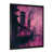 Black Single Picture Framed Canvas