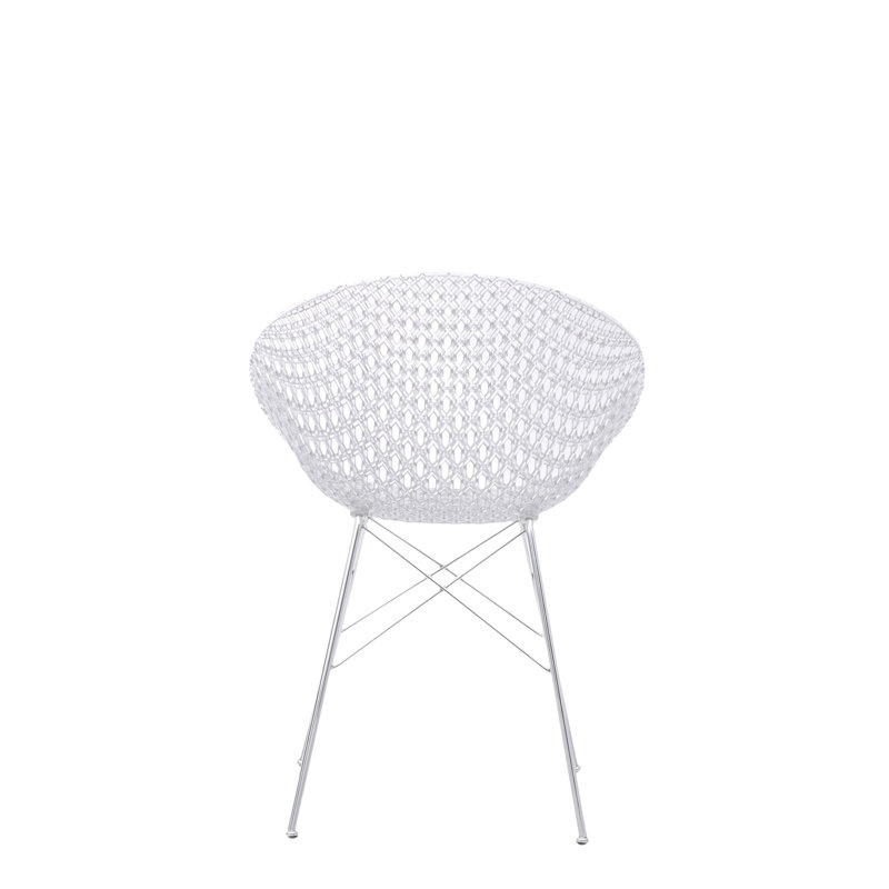 Smatrik Chair 4 Legs Cryst./Chrome