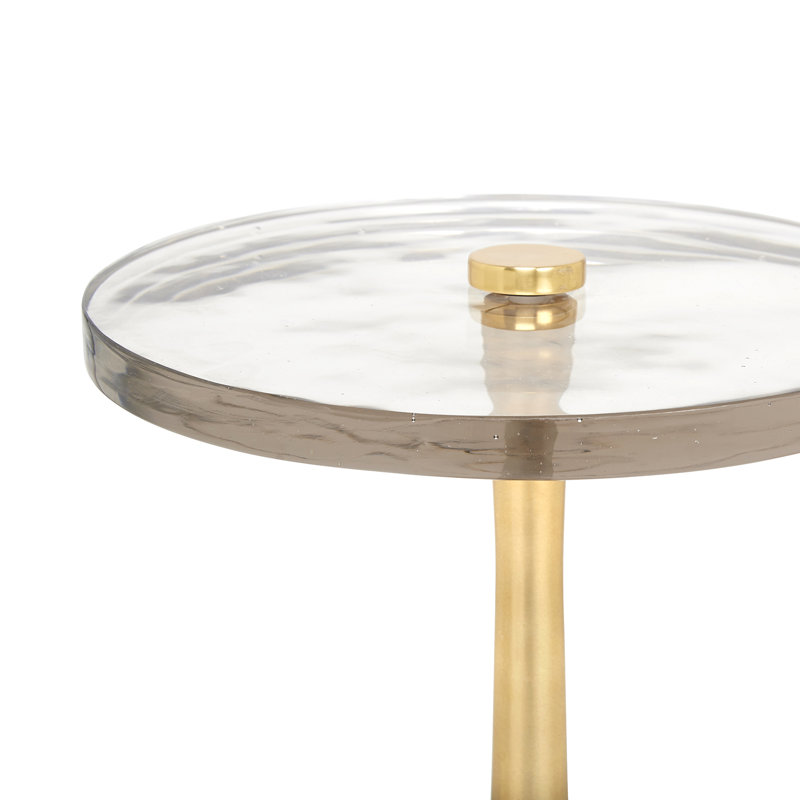 Antonia Glass End Table
