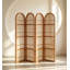 Paravent de coin en bambou et rotin de style Mid-Century pour un usage domestique-348904012