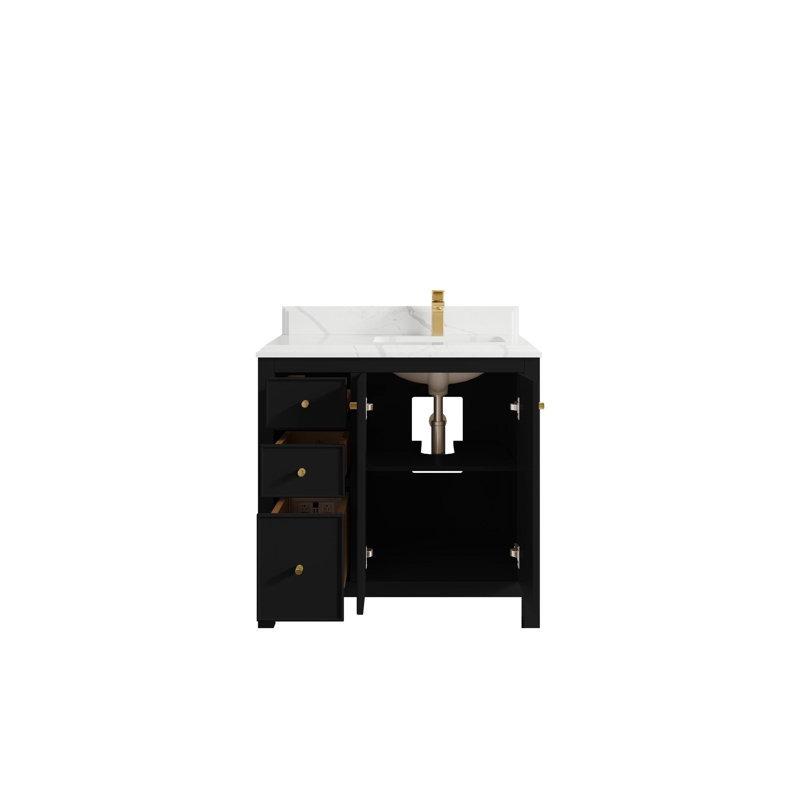 Ensemble de meuble-lavabo simple 36 po Kristyne