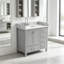 Ensemble de meuble-lavabo en bois massif 36 po avec comptoir en quartz et dosseret-1814570468-1814570470
