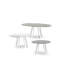Glass Swivel Extending Dining Table-1954415487