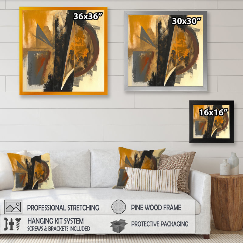 Infinity Terra Rosa Poss 42, Toile avec cadre photo noir, L 16 po x H 16 po