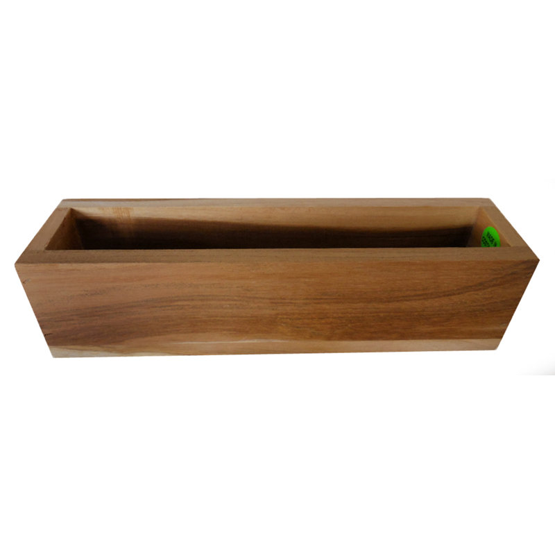 Boîte à fleurs en bois Oubre, H 3 po x l 13 po x P 3 po