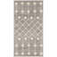 Tapis gris / blanc Vigue-9349112