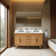 Hoult 60 in. Natural Teak Double Bathroom Vanity with Quartz Top