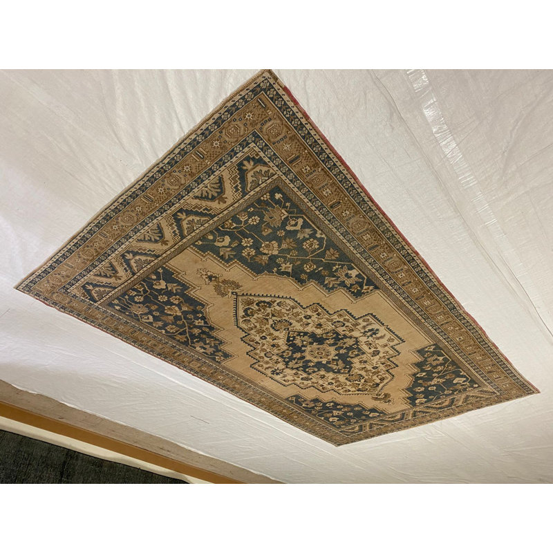Tapis tribal Dakhia 6 x 10 rétro Anatolian