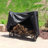 Firewood Log Rack Cover with PVC Backing - 5' - Black-1459003734