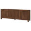 Acorn Oaks Unfinished TV Stand for TVs up to 75"-1396647172