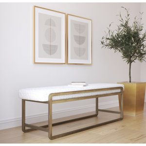 Reena Boucle Bench