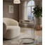 Table d'appoint en verre Neruda
