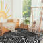 Tapis noir Sportsglyphs-98943937