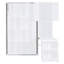 Lit escamotable mural simple avec bibliothèque, armoire supérieure, bureau extensible et rangement latéral, blanc