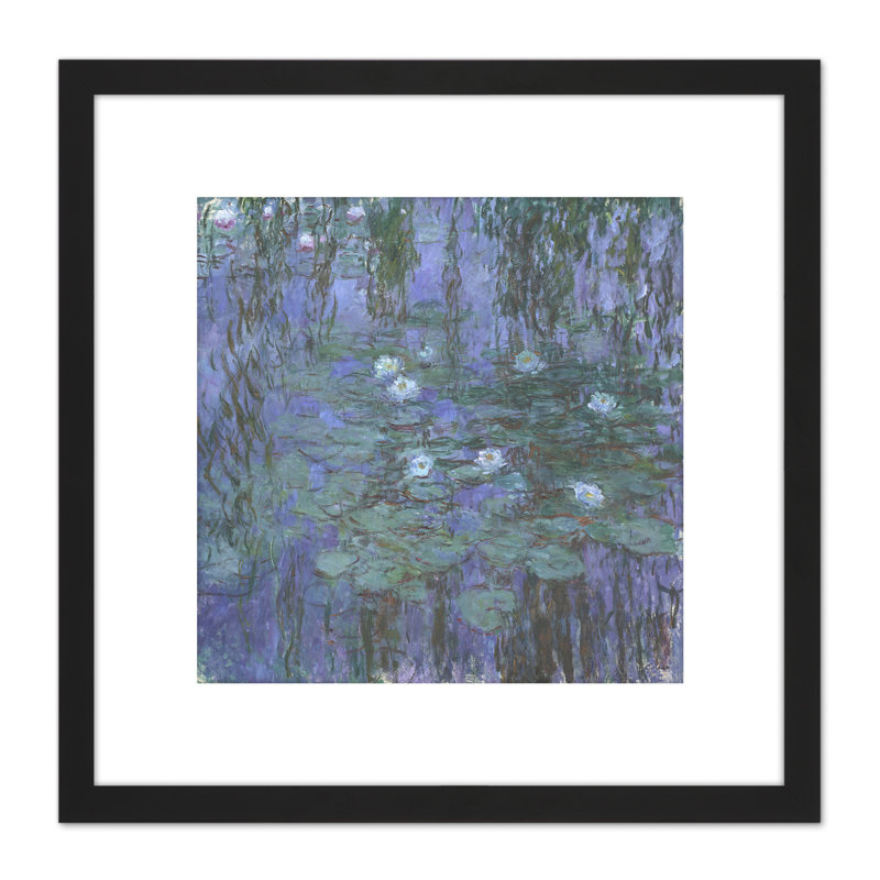 Water Lilies by Claude Monet - Single Picture Frame Painting