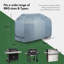 VonHaus 180cm W x 70cm D Grill Cover