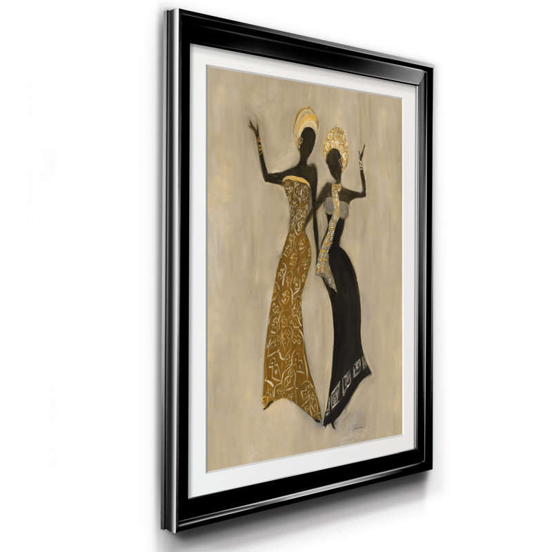 Célébration II - reproduction d'art encadrée, Noir, H 22,5 po x l 30,5 po x P 1,5 po