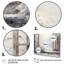  «Snow By The Winter Window View II - Japon, art mural multi-panneaux