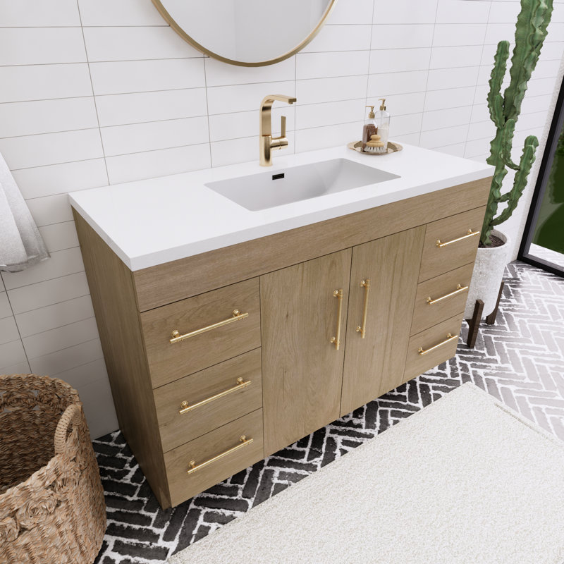 Meuble-lavabo simple l 48 po Spring