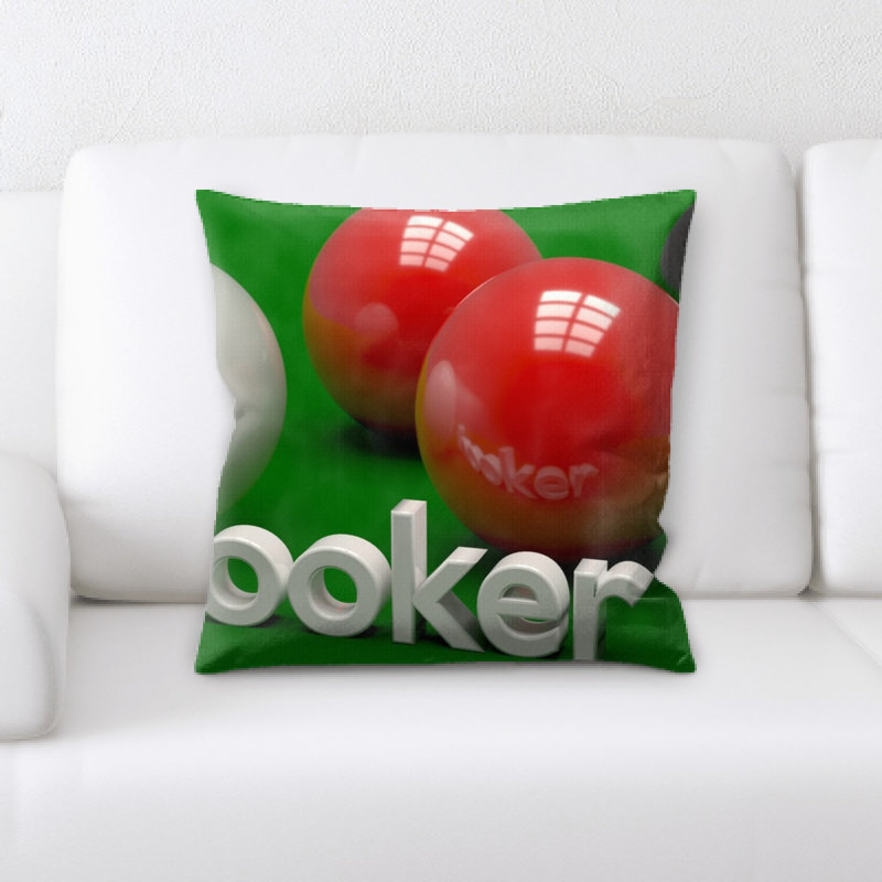 Housse de coussin Snooker
