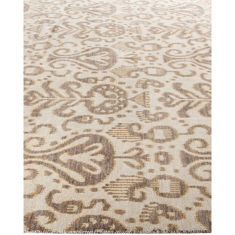 Overdyed One-of-a-Kind 8' 3" X 10' 2" Hand Knotted Area Rug