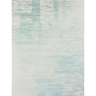Tapis rectangulaire noué à la main