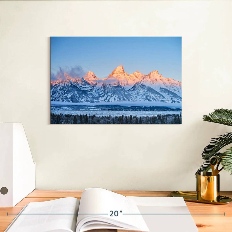 Grand Tetons Alvord Frozen, H 8 po x l 12 po