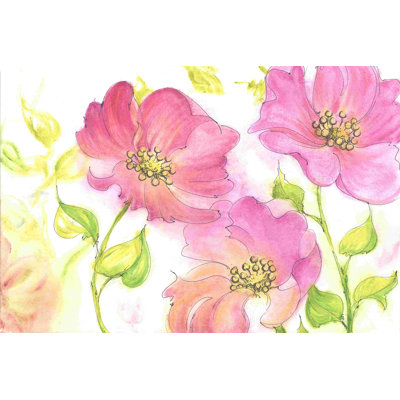 " La Vie En Rose " Painting Print